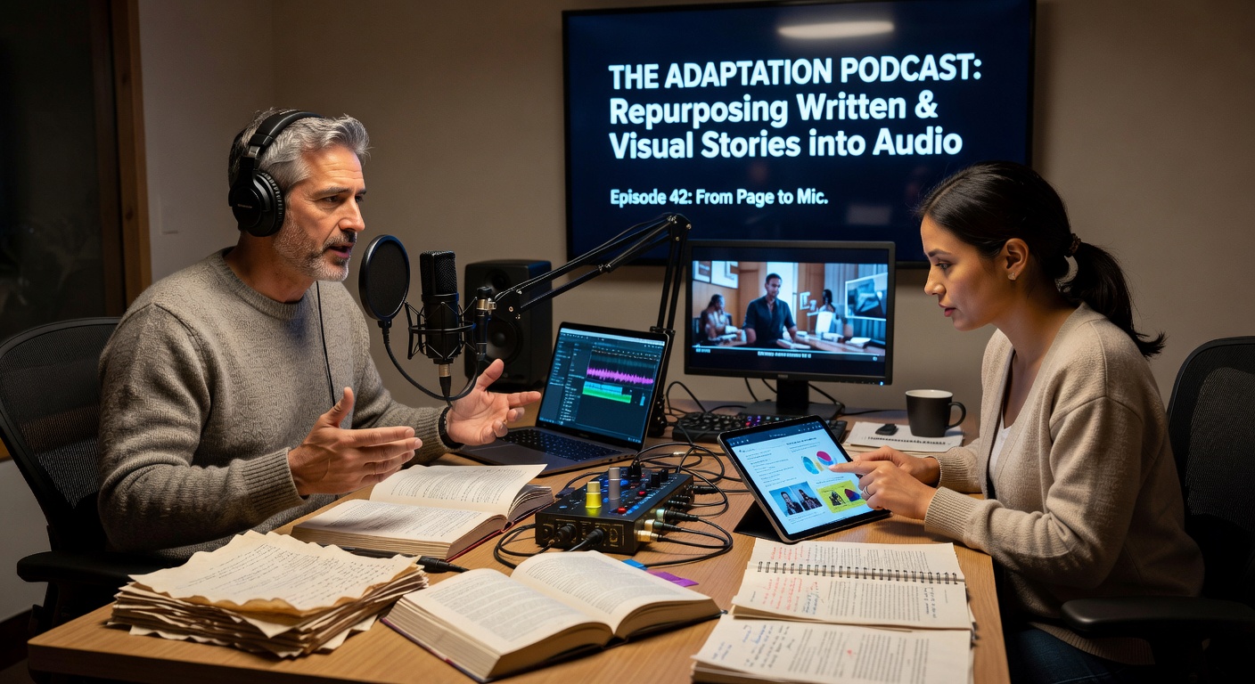 Podcast Creation Repurposing
